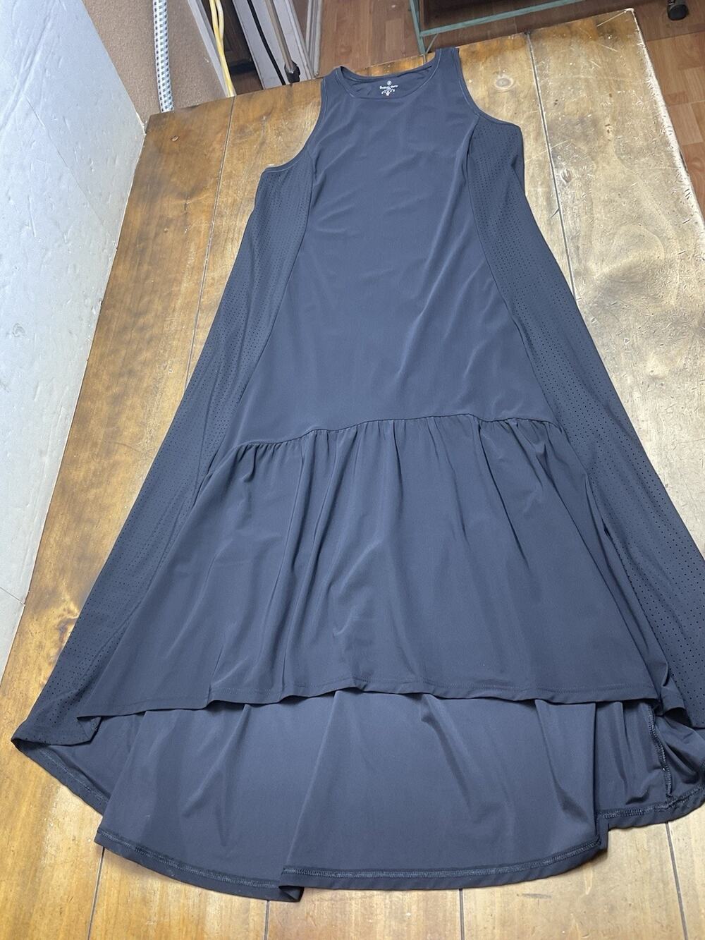 Sweaty Betty Explorer Ace Midi Dress Black Size Small